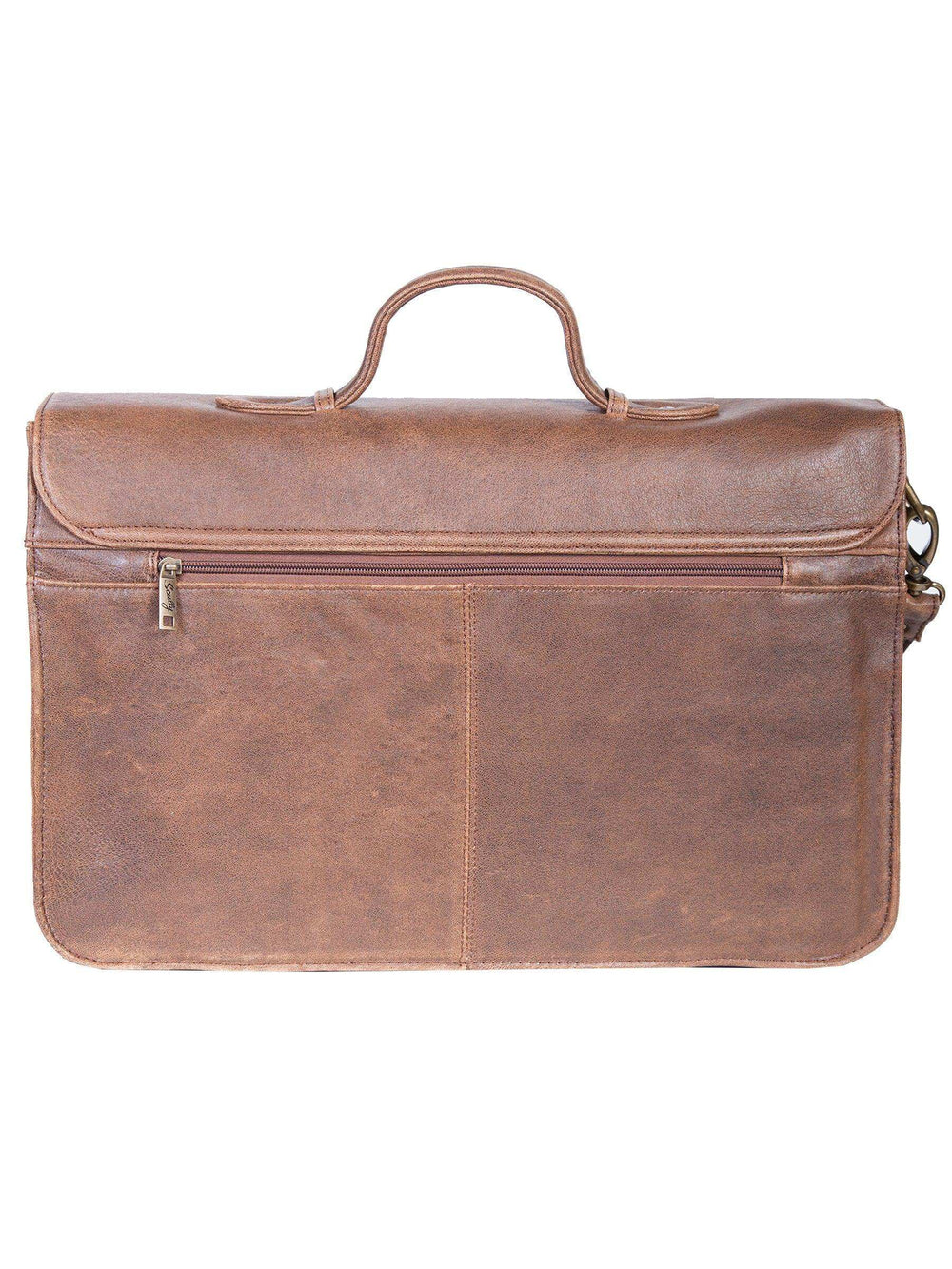 Scully WALNUT CLASSIC SCHOOL BAG - Scully Leather - Flyclothing LLC