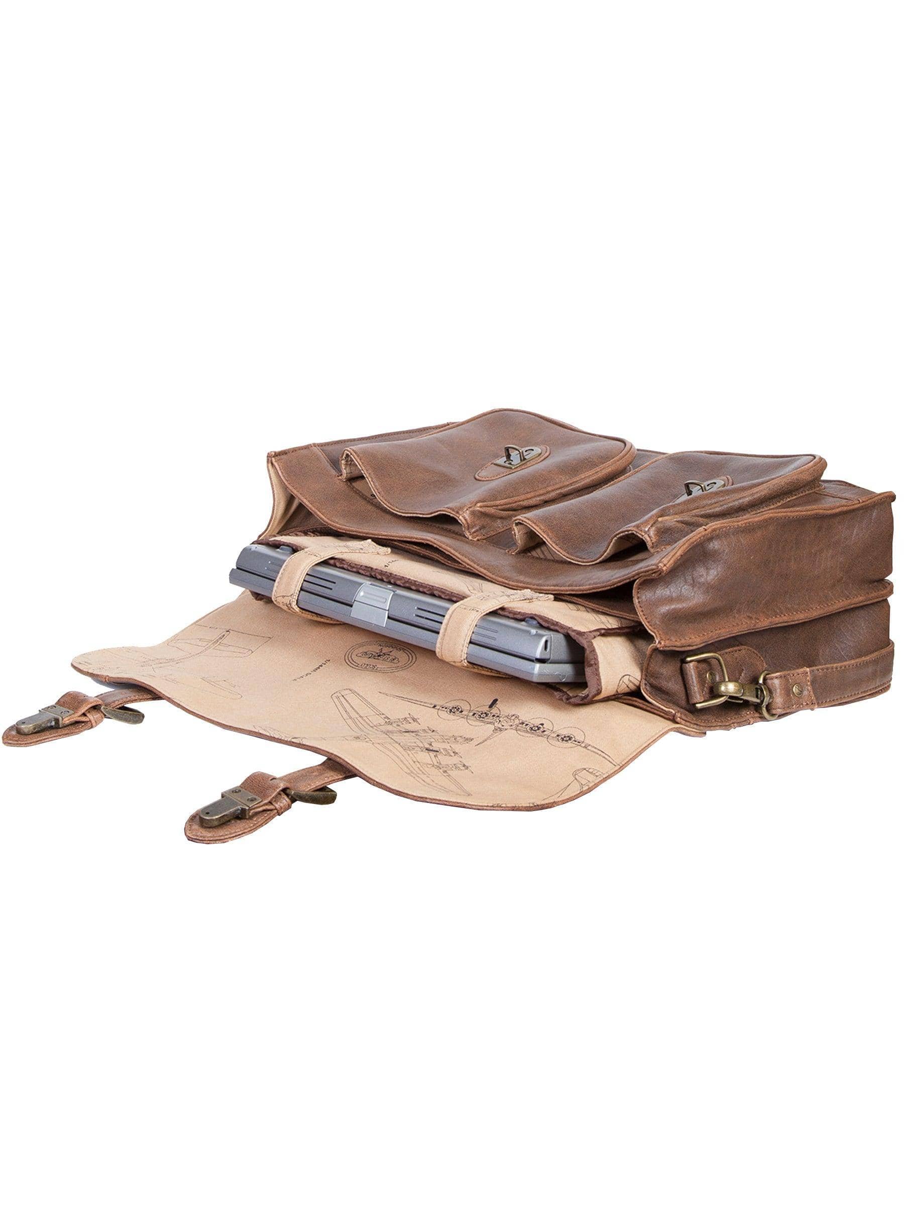 Scully WALNUT CLASSIC SCHOOL BAG - Flyclothing LLC
