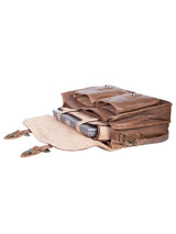 Scully WALNUT CLASSIC SCHOOL BAG - Scully Leather - Flyclothing LLC
