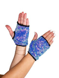 Roma Costume Open Finger Sequin Gloves - Roma Costume