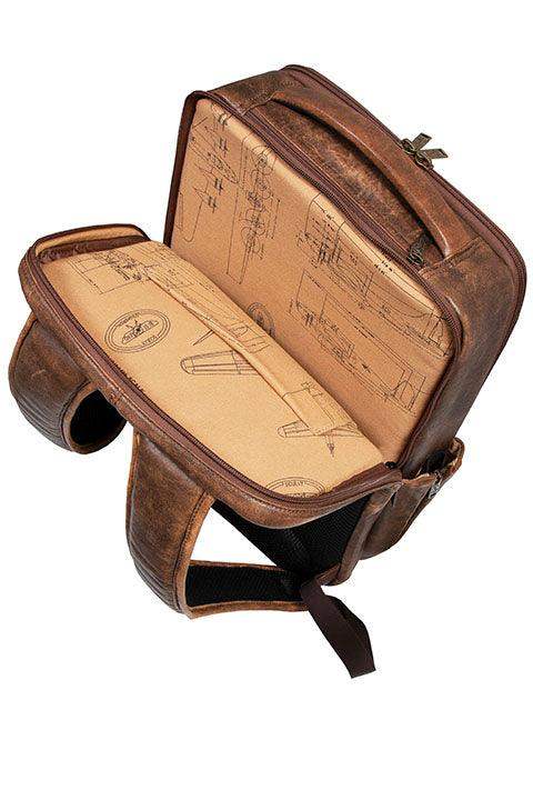 Scully WALNUT BACKPACK - Scully Leather - Flyclothing LLC