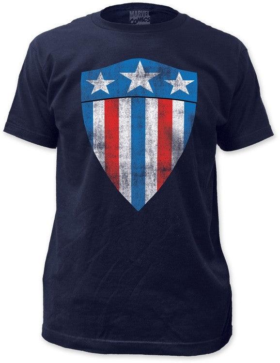 Captain America First Shield T-Shirt XL - Flyclothing LLC