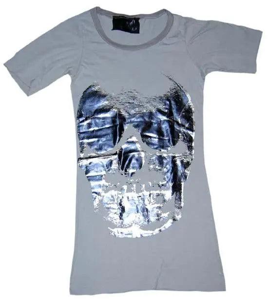 Foil Skull Tee - Flyclothing LLC