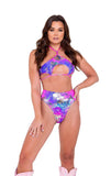 Roma Costume Tie-Dye High-Waisted Shorts - Roma Costume