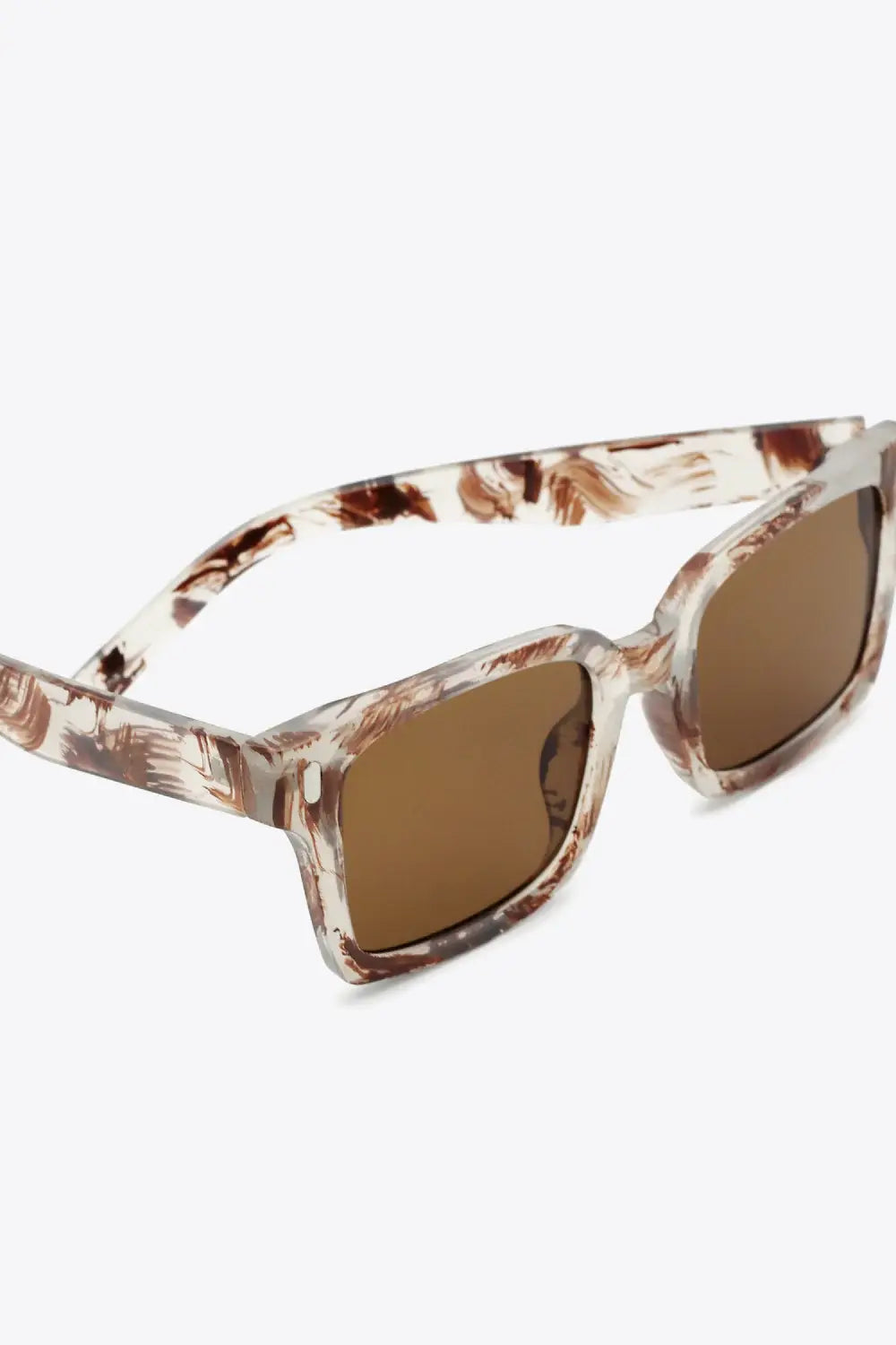 UV400 Polycarbonate Square Sunglasses - Trendsi - Flyclothing LLC