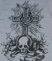 United Rockers Skull Cross T-Shirt - Flyclothing LLC