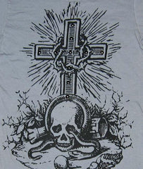 United Rockers Skull Cross T-Shirt - Flyclothing LLC