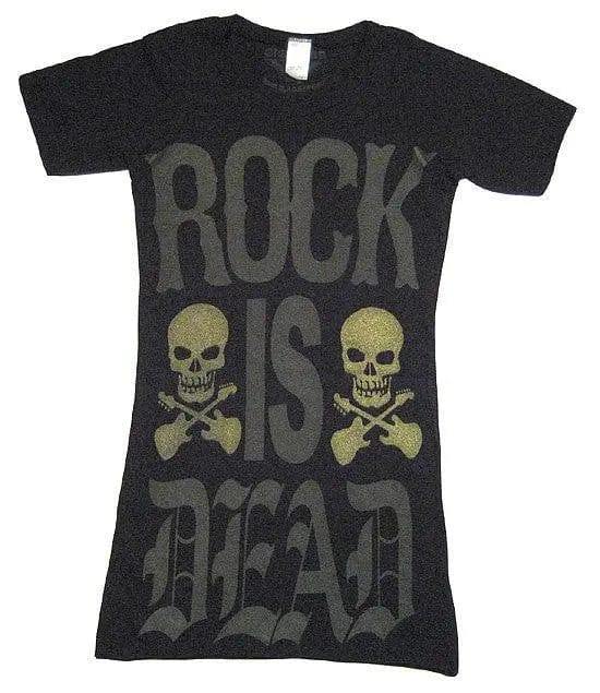 Rock is Dead Tee - Flyclothing LLC