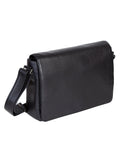 Scully BLACK LAPTOP MESSENGER - Scully Leather