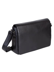 Scully BLACK LAPTOP MESSENGER - Scully Leather
