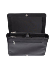 Scully BLACK LAPTOP MESSENGER - Scully Leather