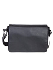 Scully BLACK LAPTOP MESSENGER - Scully Leather