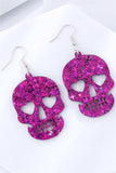 Acrylic Skull Drop Earrings - Trendsi - Flyclothing LLC