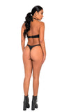 Roma Costume Studded Top with Underboob Cutout - Roma Costume