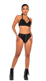 Roma Costume High-Waisted Zip-Up Shorts - Roma Costume