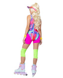 Roma Costume 6188 5PC Retro Rollerblade Doll - Roma Costume