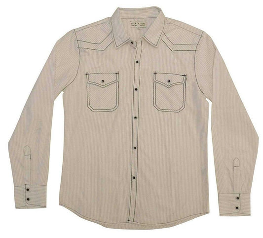 Pila Design White Stripe Shirt - Flyclothing LLC