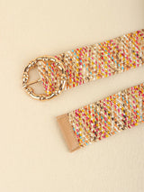 Multicolored Wide Belt - Trendsi - Flyclothing LLC