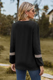 V-Neck Long Sleeve T-Shirt - Flyclothing LLC