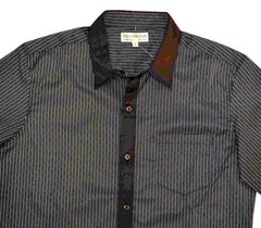Pila Design Blue Stripe Dress Shirt - Pila Design