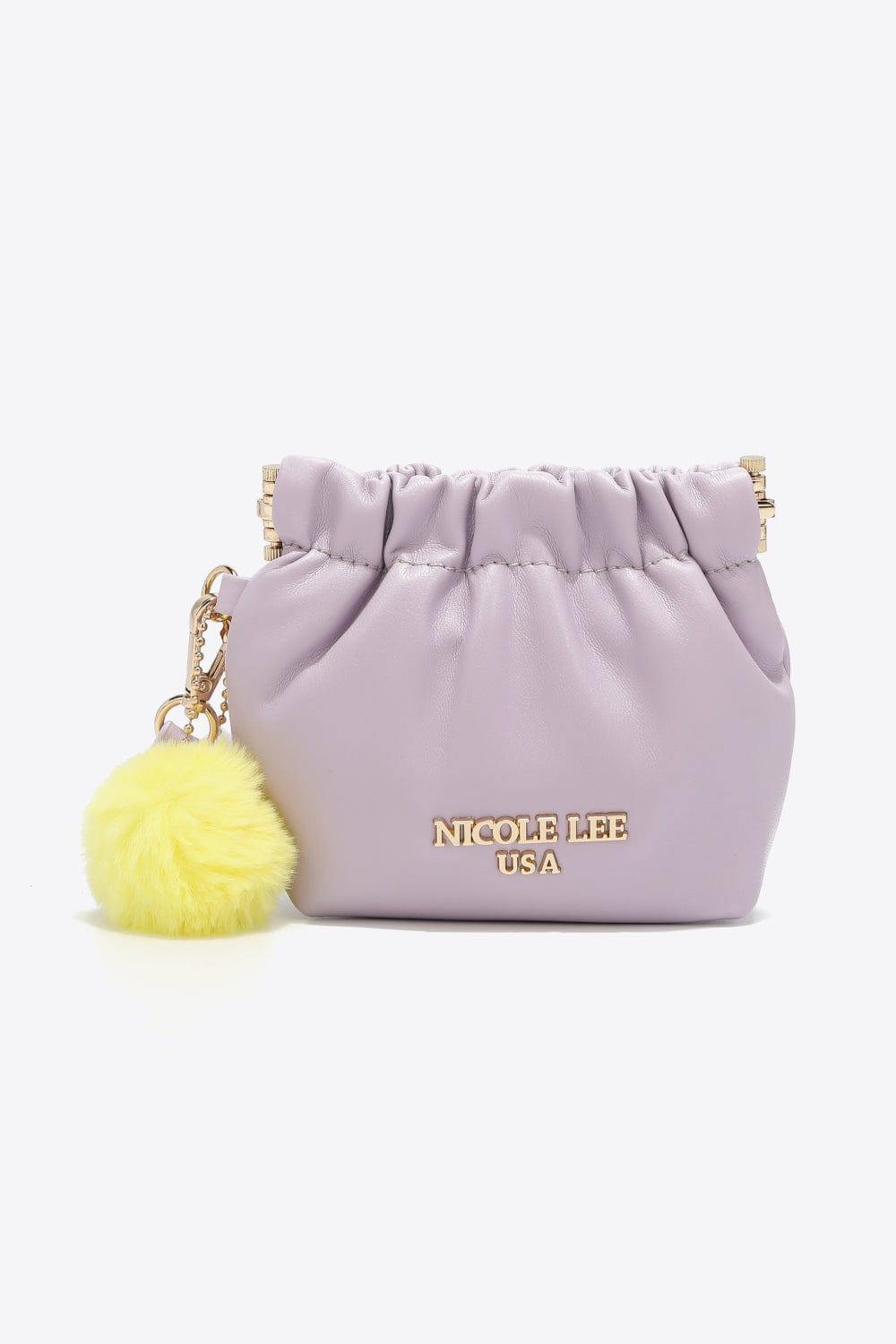 Nicole Lee USA Faux Leather Pouch - Trendsi