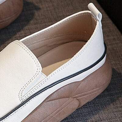 Chunky Slip On Shoes - Trendsi - Flyclothing LLC