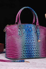 Gradient PU Leather Handbag - Trendsi - Flyclothing LLC