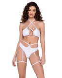 Roma Costume Sequin Fishnet High Waisted Shorts - Roma Costume