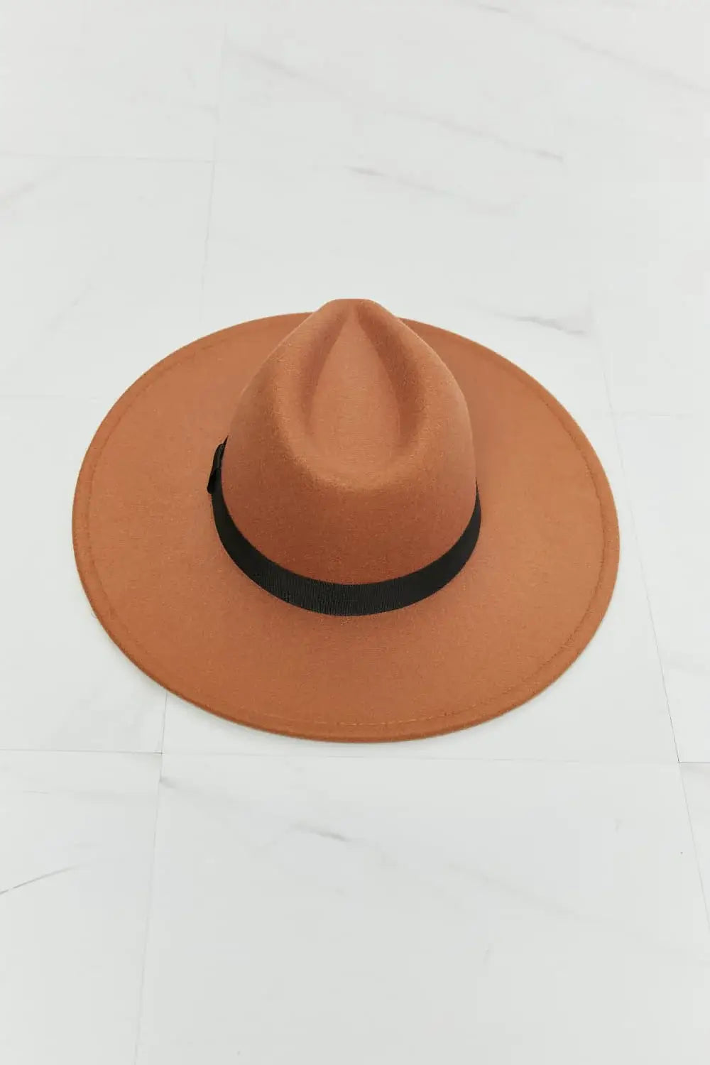 Fame Enjoy The Simple Things Fedora Hat - Trendsi - Flyclothing LLC