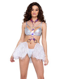 Roma Costume Faux Fur Skirt - Roma Costume