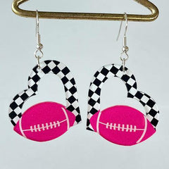 Geometric Shape Acrylic Dangle Earrings - Trendsi