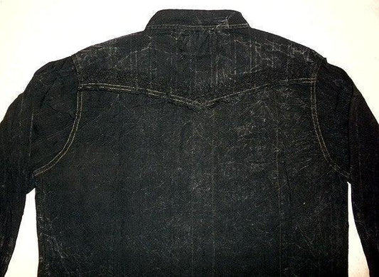 Pop Icon Black Washed Woven - Pop Icon Clothing