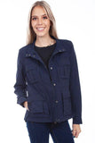 Scully MIDNIGHT SKY WOMEN'S MULTI POCKET JACKET - Scully Leather