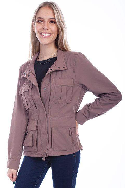 Scully Leather Toffee Women's Multi Pocket Womens Jacket - Scully Leather - Flyclothing LLC