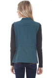 Scully Leather 100% Nylon Deep Teal Women's Multi Pocket Vest - Scully Leather