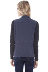 Scully Leather 100% Nylon Indigo Women's Multi Pocket Vest - Scully Leather
