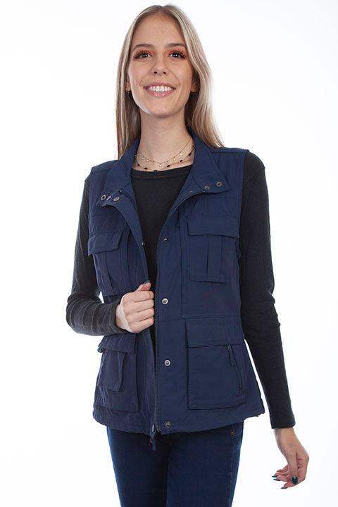 Scully INK WOMEN'S MULTI POCKET VEST - Scully Leather - Flyclothing LLC