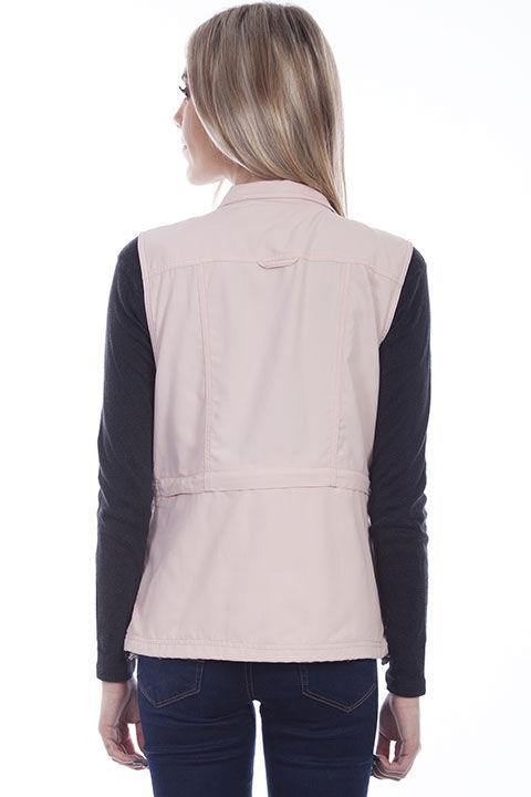 Scully Leather 100% Nylon Rose Women's Multi Pocket Vest - Scully Leather