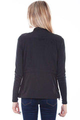 Scully Leather Black Women's Multi Pocket Womens Vest - Scully Leather - Flyclothing LLC