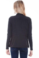 Scully Leather Black Women's Multi Pocket Womens Vest - Scully Leather