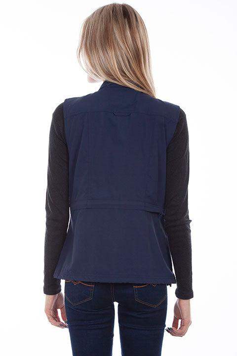Scully Leather Ink Women's Multi Pocket Womens Vest - Scully Leather - Flyclothing LLC