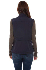 Scully Leather Midnight Sky Women's Multi Pocket Womens Vest - Scully Leather - Flyclothing LLC