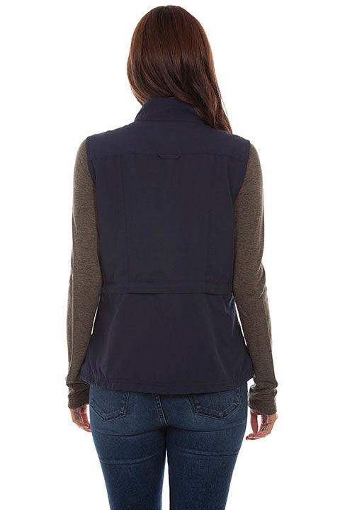 Scully Leather Midnight Sky Women's Multi Pocket Womens Vest - Scully Leather - Flyclothing LLC
