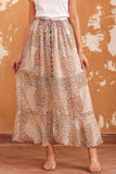 Floral Buttoned Front Slit Skirt - Trendsi - Flyclothing LLC