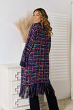 Fringe Hem Open Front Cardigan - Trendsi - Flyclothing LLC