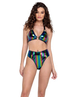 Roma Costume Vinyl High-Waisted Shorts - Roma Costume - Flyclothing LLC