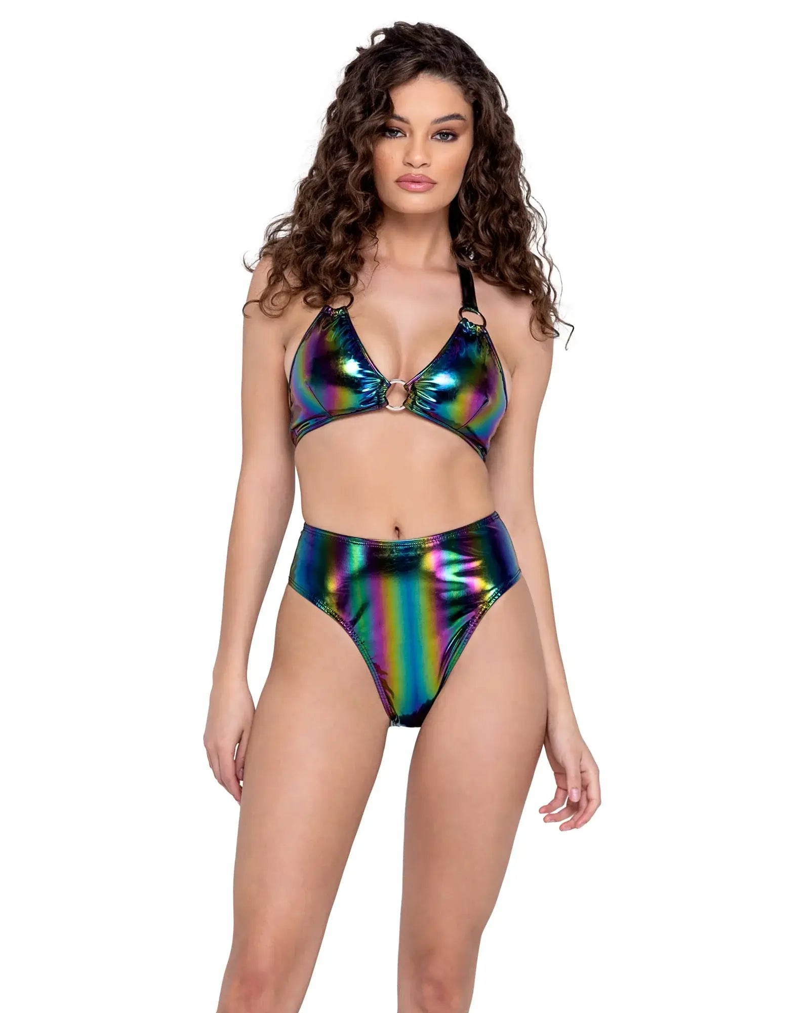 Roma Costume Vinyl High-Waisted Shorts - Roma Costume - Flyclothing LLC