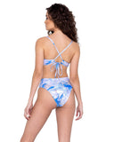 Roma Costume Cloud Print High-Waisted Shorts - Roma Costume