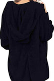 Teddy Hooded Jacket with Pockets - Trendsi - Flyclothing LLC