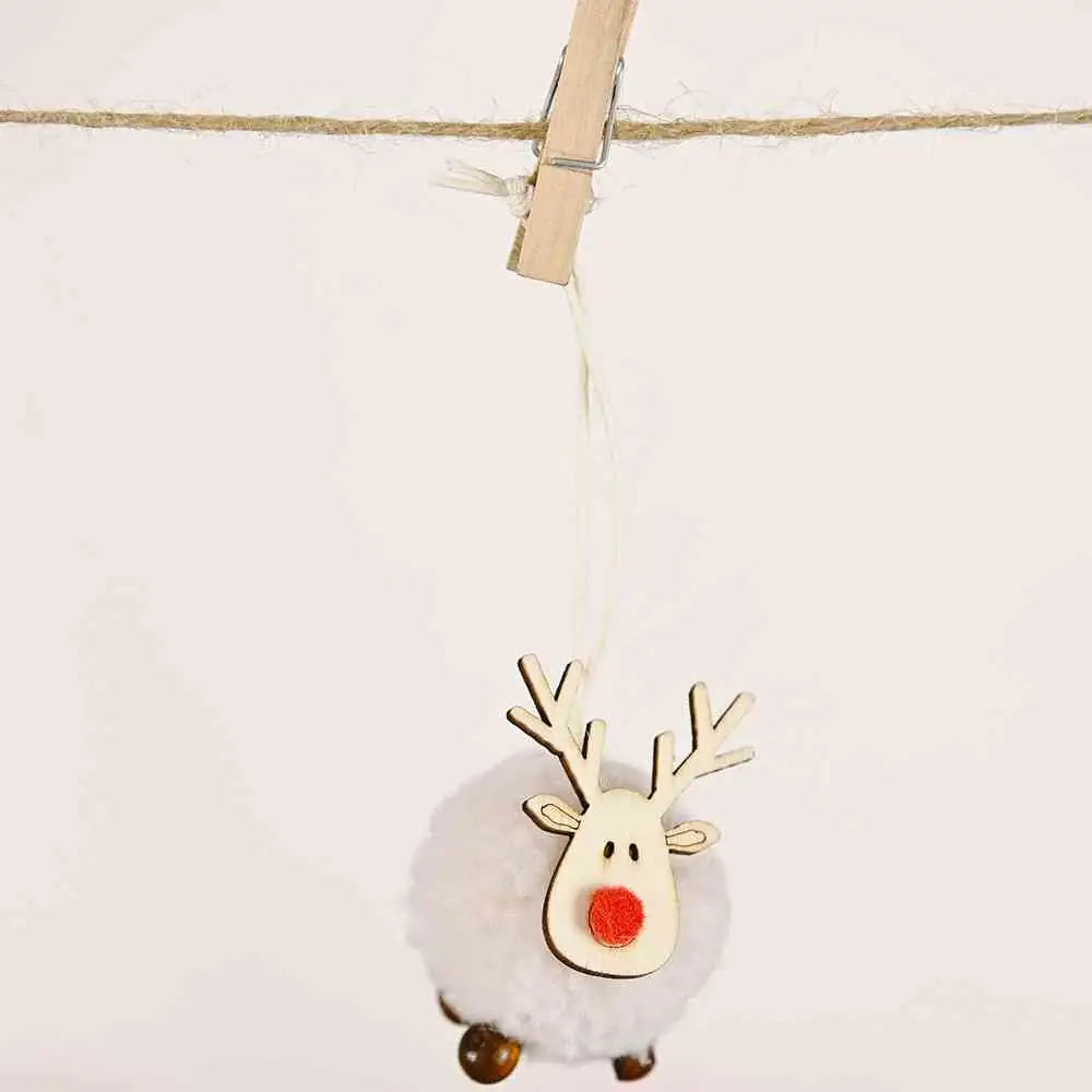 4-Piece Reindeer Hanging Widgets - Trendsi - Flyclothing LLC